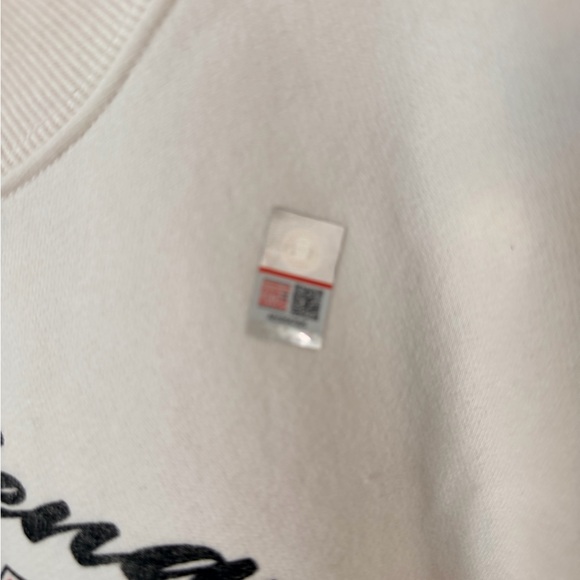 New Abercrombie & Fitch Fleece Sweatshirt Pasadena Rose Bowl Oversized XS - Picture 3 of 7